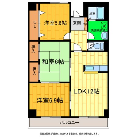 アメンド73の物件間取画像